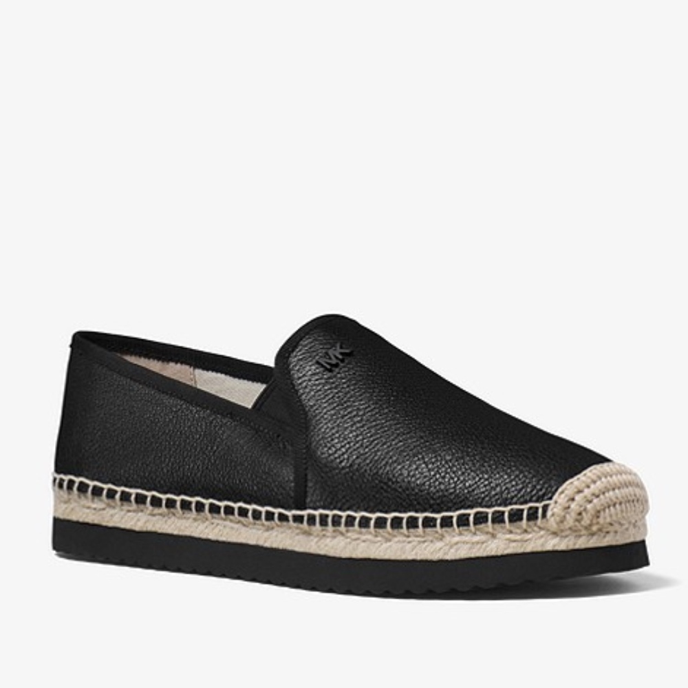 SOLD! MK Hastings Leather Slip-On Espadrille